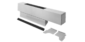 GE PTAC Lateral Ducts