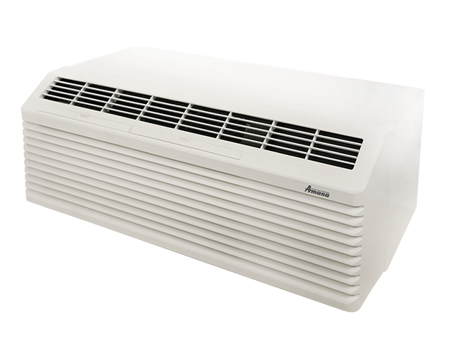 Amana PTC124J50AXXX PTAC Air Conditioner with Electric Heat, 12,000 BTU, 265 Volt, EER Rating 10.3, 30 Amp, Seacoast Protection Special Order (4-6 Weeks), Wall Sleeves and Grilles Needed for New Installations Sold Separately