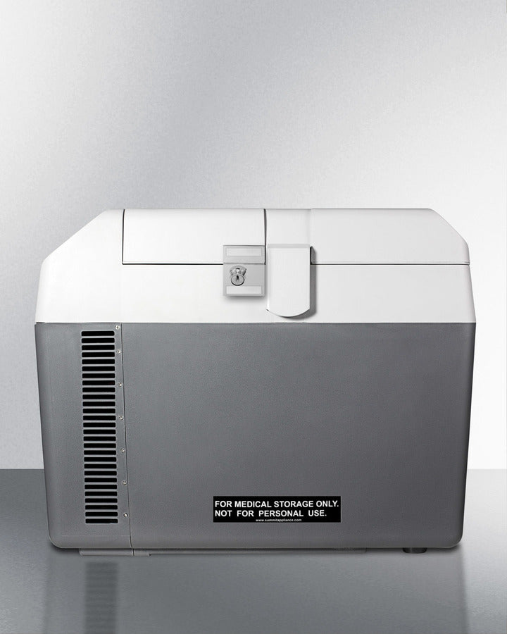ACCUCOLD SPRF26M Portable 12V/24V Cooler Capable of Operating at Freezer or Refrigerator Temperature, Ability to Reach and Hold -18
