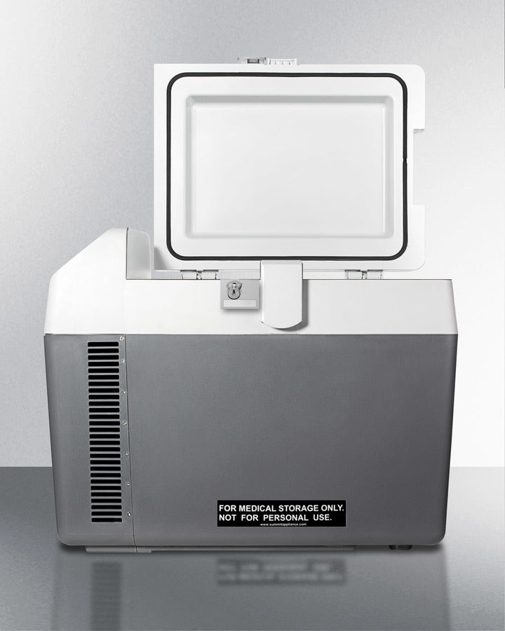 ACCUCOLD SPRF26M Portable 12V/24V Cooler Capable of Operating at Freezer or Refrigerator Temperature, Ability to Reach and Hold -18