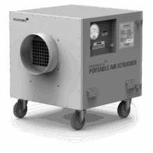 Airrex HSC-HEPA2000 HEPA Air Filtration System with Two Stage Filters, Portable Filtration Solution for Hospital Remodels or New Construction