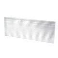Amana AGK01CB PTAC Architectural Aluminum Exterior Grille, Clear
