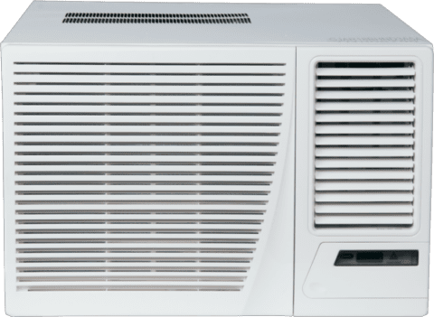 Amana AH183G35AX Window Air Conditioner with HEAT PUMP, 17,300 BTU, 230/208 Volt, EER Rating of 9.9, Electronic Control with LED Display and Hand Held IR Remote Control, Window Mount Kit Included