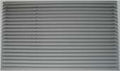 Amana PBAGK01SB Through Wall Architectural Grille Aluminum