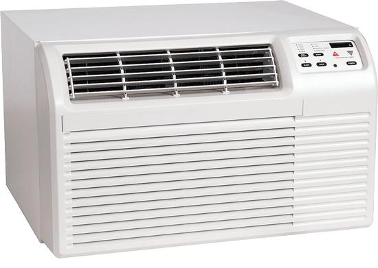 Amana PBC123G00CC Through the Wall Air Conditioner, 12,000 BTU, 230/208 Volt, EER Rating of 9.8, Digital Controls with Remote Control, Wall Sleeves Needed for New Installations Sold Separately