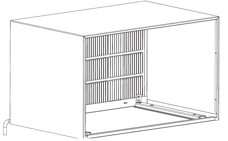 Amana PBWS01A Through the Wall Insulated Sleeve with Stamped Grille