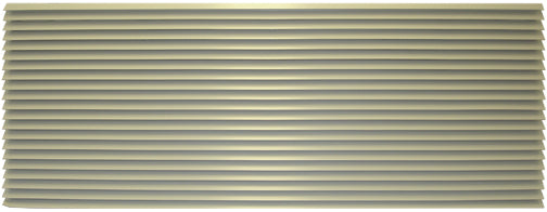 Amana PGK01TB PTAC Architectural Thermoplastic Polymer Exterior Grille Stonewood Beige