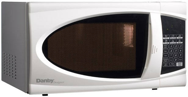 0.7 cu.ft. Danby® White Microwave w/ Convenience Cooking Controls