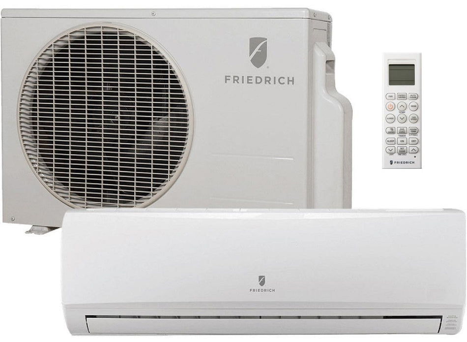 Friedrich Floating Air Pro FPHW363A 36,000 BTU Ductless Mini Split, Single Zone, 230/208 Volt, SEER Rating of 20.5, Inverter Heat Pump, Consists of FPHFW36A3B Indoor Unit with Remote and FPHRS36A3A Inverter Outdoor Condenser
