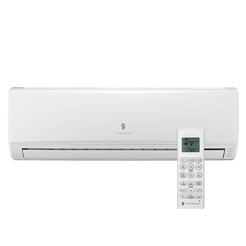 Friedrich Floating Air Pro FPHMW07A3B Ductless Standard High Wall Mounted Unit, 7,000 BTU, 230/208 Volt, DiamonGlo Protection, Inverter Heat Pump, 24 Hour Timer, Remote Control Included, Outdoor Condenser sold Separately