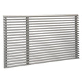 Friedrich UXAA Uni-Fit Outdoor Architectural Louver - Clear anodized