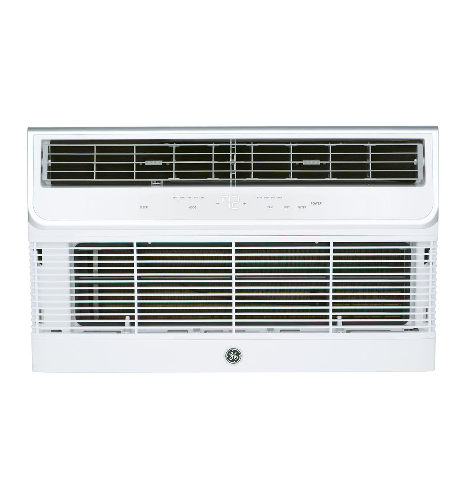 GE AJEQ10DWJ Prem Gaurd Corrosion Protection, Std. Mount, Through the Wall Air Conditioner with ELECTRIC HEAT, 10,000 BTU Cool, 10,600 Heat, 230/208 Volt, EER Rating of 9.6, Electronic Digital Controls with Remote Control, Wall Sleeves Needed for New Inst