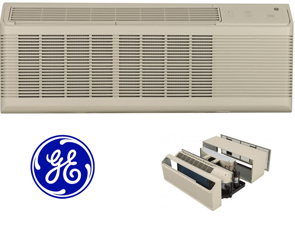 GE Zoneline AZ45E12EAP Dry Air 25 PTAC Air Conditioner with Electric Heat, 11,200 BTU, 265 Volt, EER Rating of 10.8, Cords, Wall Sleeves and Grilles Needed for New Installations Sold Separately