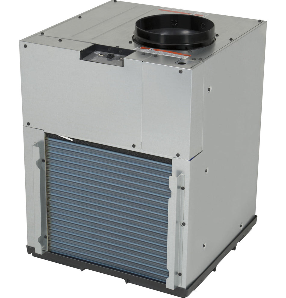 GE Zoneline AVES12DCXXA Cool/Electric Resistance Heat Vertical Air Conditioner 15,20 or 30 Amp 230/208 Volt, EER 11.8, 12,500 BTU, Corrosion Protection, Wall Plenum And Grille Needed for New Installations Sold Separately