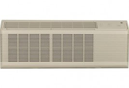 GE Zoneline AZ65H09EAD PTAC Air Conditioner with Heat Pump, 9,400 BTU, 265 Volt, EER Rating of 12.2, Internal Condensate Removal System, Cords, Wall Sleeves and Grilles Needed for New Installations Sold Separately