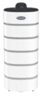Carrier 23S Portable Air Purifier - The Carrier Portable Air Purifier offers a simple, cost-effective way to improve the quality of your indoor air in almost any room in your home. Its high-performance fan and HEPA filtration system extract airborne pollu