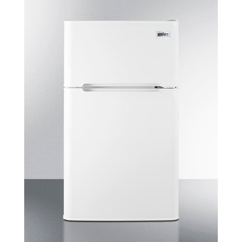 SUMMIT CP34W Compact Two-Door Refrigerator-Freezer