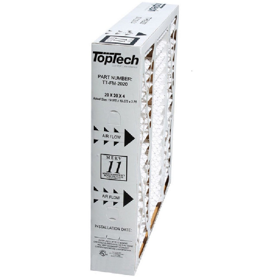 Top Tech TT-FM-2020 20" x 20" x 4" Cartridge Air Filter MERV 11